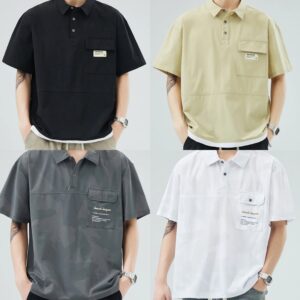 Stylish Polo TShirts Men Japan Style (Pack of 4)