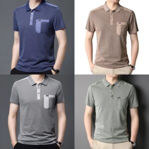 Men's Short Sleeve T-shirt (Pack of 4)