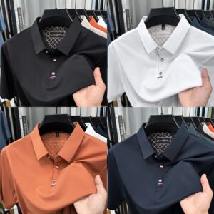 lightweight comfort casual lapel Polo T-shirt